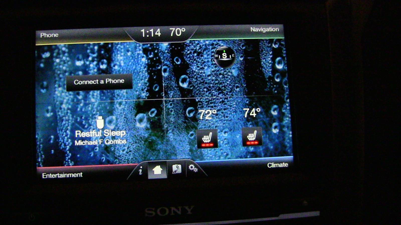 Myford Touch Home Screen Member S Gallery Ford Fusion Hybrid Forum