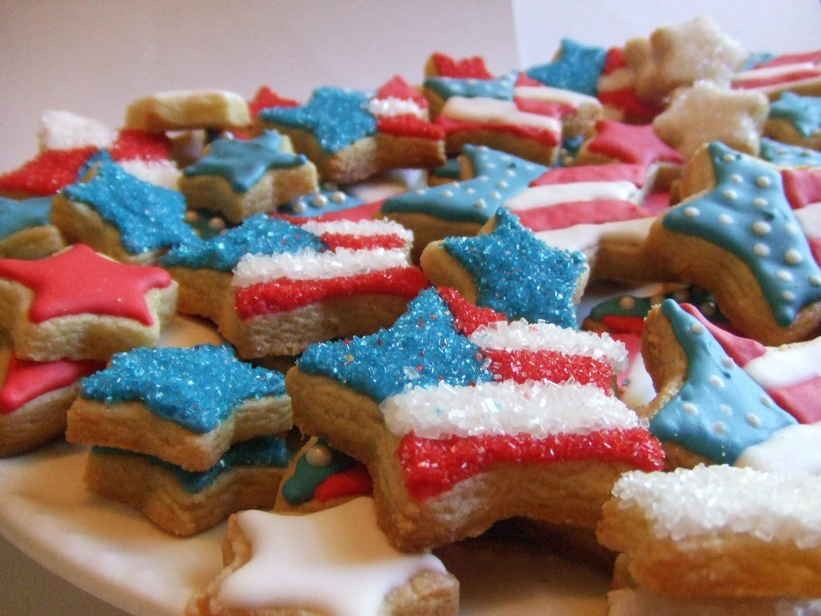 July 4th Cookies for Us and Meagan