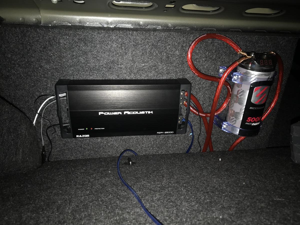 2017 ford fusion hybrid subwoofer install